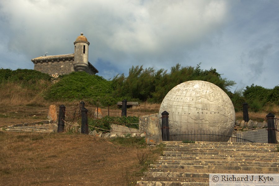 Durlston Globe and Castle, Isle of Purbeck, Dorset Durlston Globe and Castle, Isle of Purbeck, Dorset