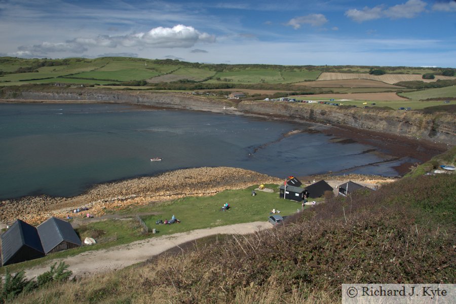 Kimmeridge Bay, Isle of Purbeck, Dorset, looking west