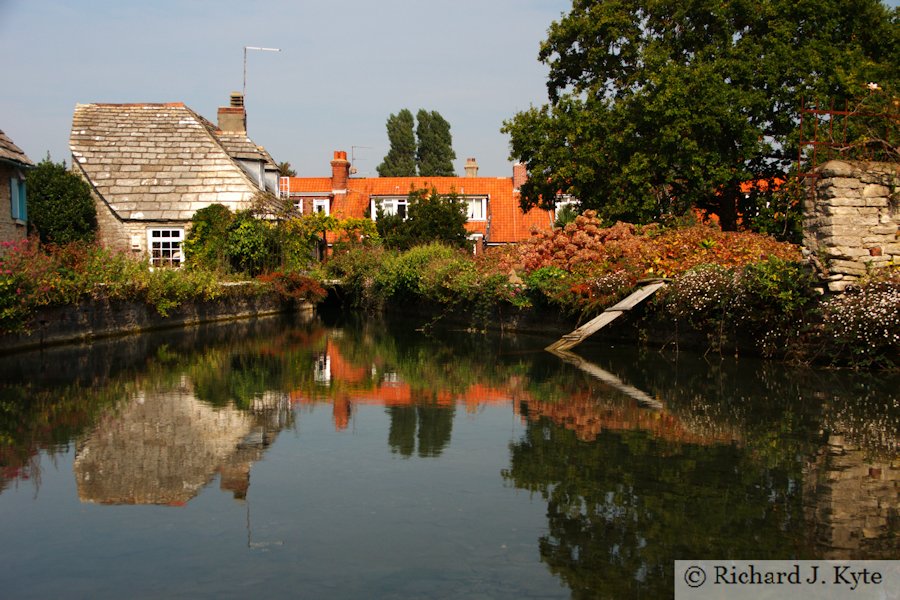The Mill Pond, Swanage, Isle of Purbeck, Dorset The Mill Pond, Swanage, Isle of Purbeck, Dorset