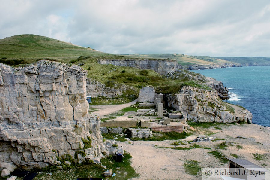 Winspit Quarry, looking east, Isle of Purbeck, Dorset Winspit Quarry, looking east, Isle of Purbeck, Dorset