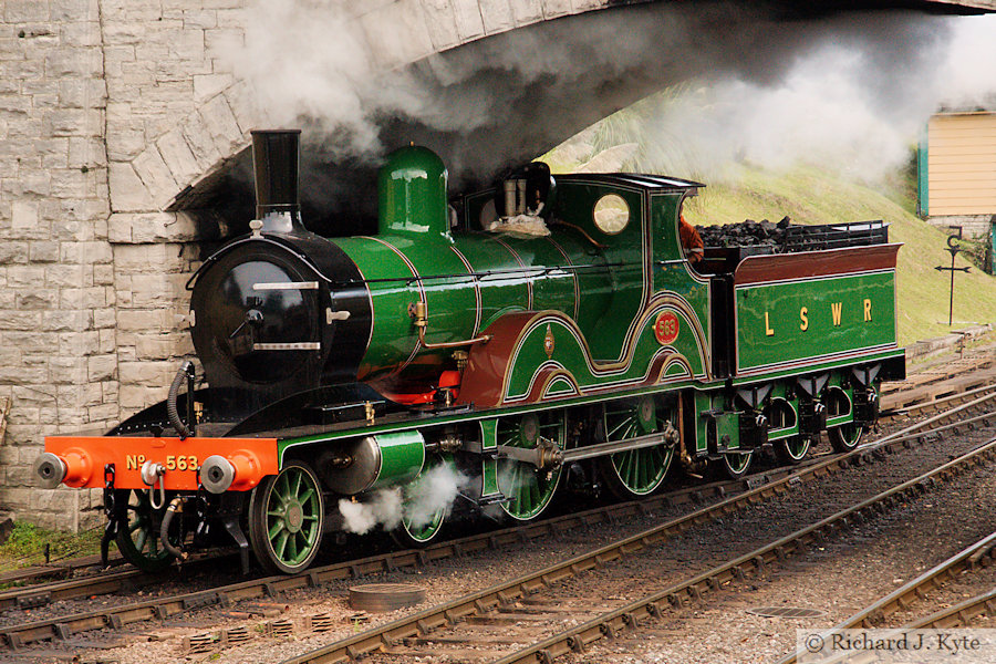 SR/LSWR T3 Class no. 563, Swanage Railway