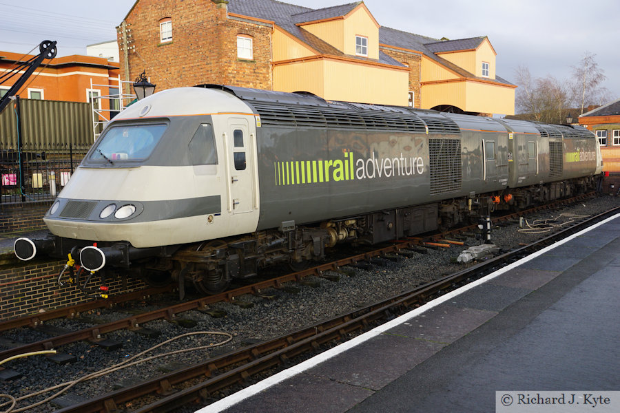 Rail Adventure Class 43 Diesels no 43465 & 43468 at Kidderminster, Severn Valley Railway