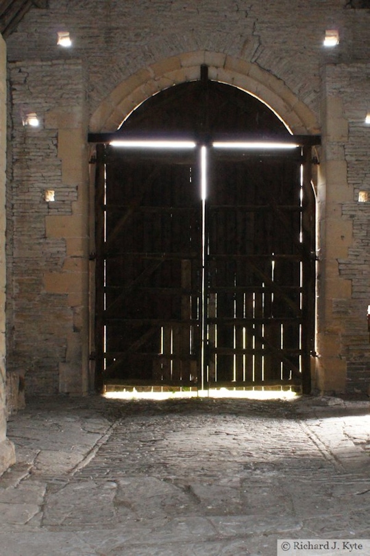 Barn Entrance, Middle Littleton Tithe Barn, Worcestershire