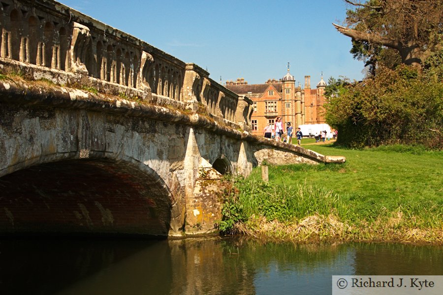 Bridge over the River Dene, Charlecote Park, Warwickshire