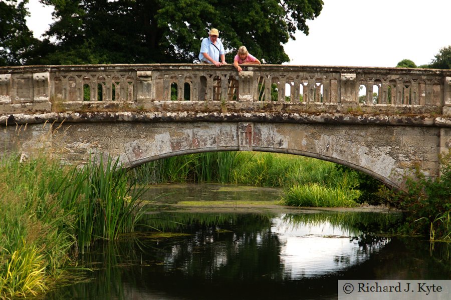 Bridge over the River Dene, Charlecote Park, Warwickshire