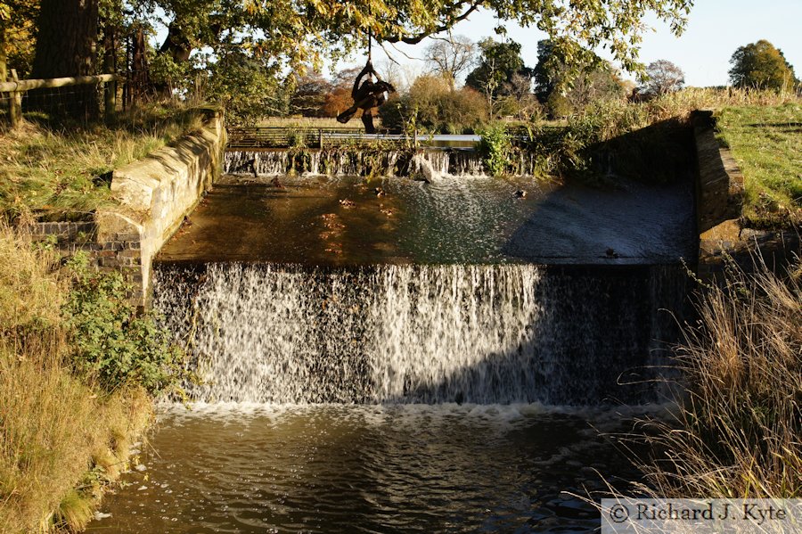 Waterfall, Charlecote Park, Warwickshire