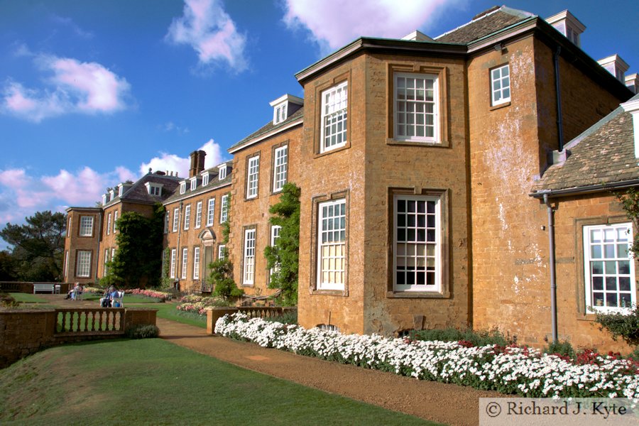 The rear of Upton House, Warwickshire The rear of Upton House, Warwickshire