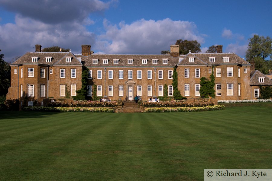 The rear of Upton House, Warwickshire