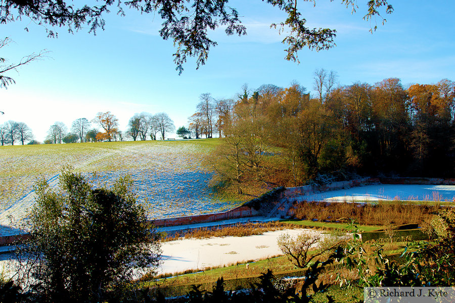 Looking over the Mirror Pool, Upton House, Warwickshire
