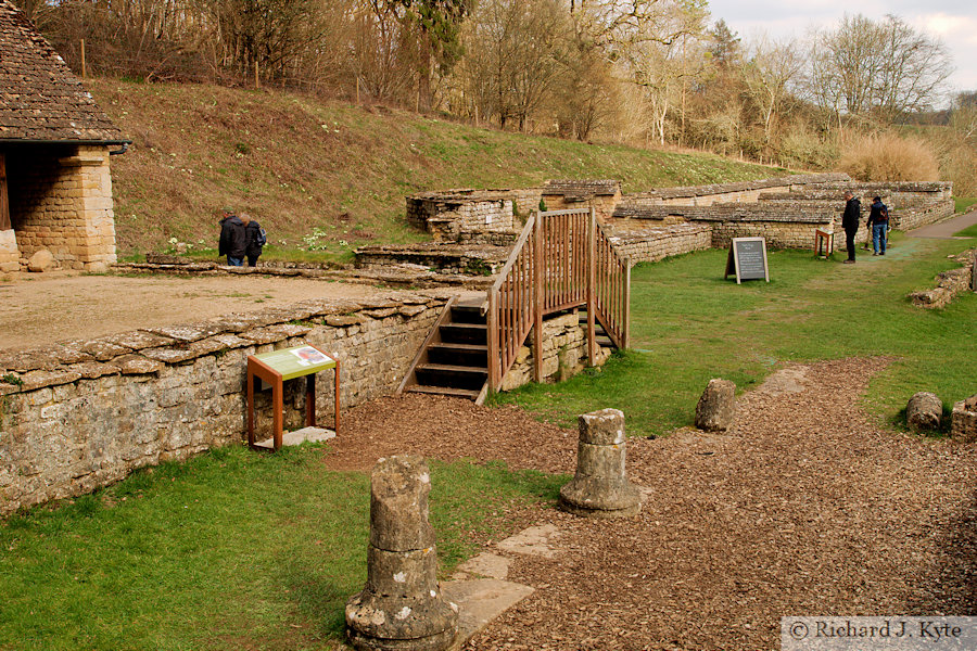 The North Range, Chedworth Roman Villa