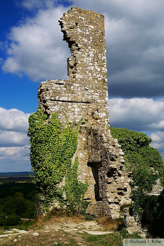 Ruins, Corfe Castle, Isle of Purbeck, Dorset