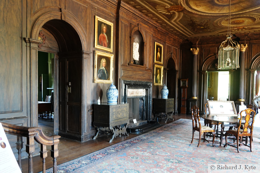 Entrance Hall, Hanbury Hall, Worcestershire