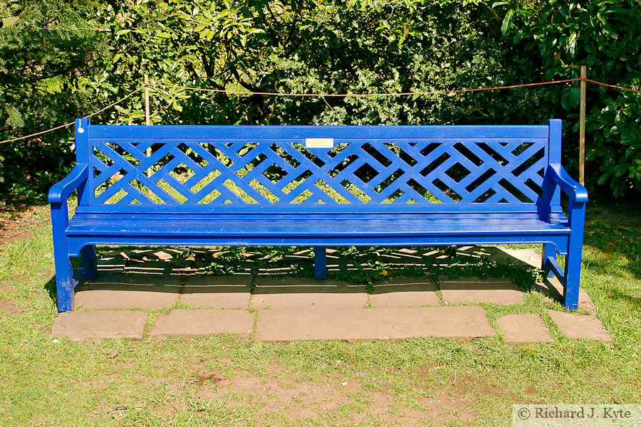 Bench, The Orchard, Hanbury Hall, Worcestershire
