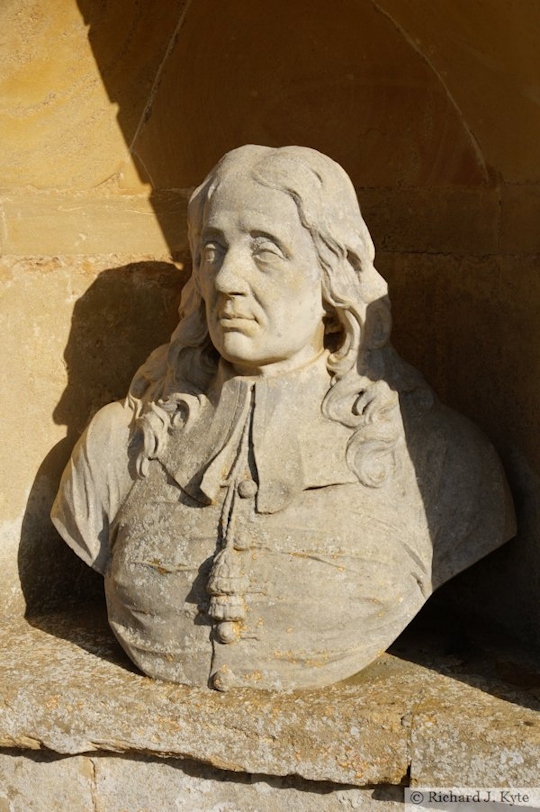 John Milton, The Temple of British Worthies, Stowe Landscape Gardens, Buckinghamshire