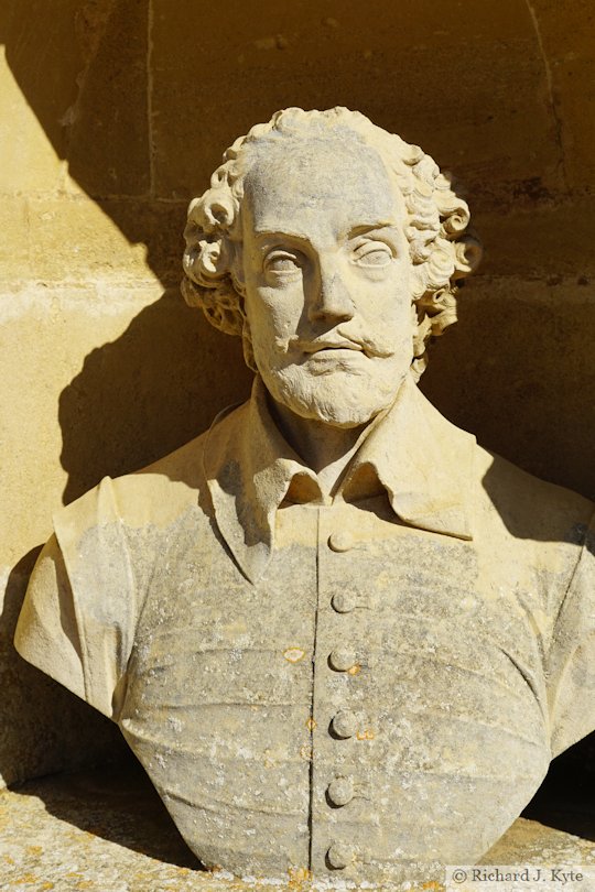 William Shakespeare, The Temple of British Worthies, Stowe Landscape Gardens, Buckinghamshire