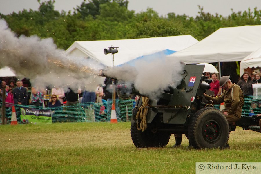 25-pound Gun, Wartime in the Vale 2018