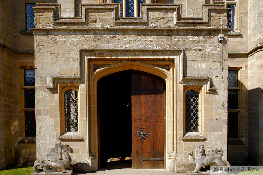 The Front Doors of Croft Castle, Herefordshire