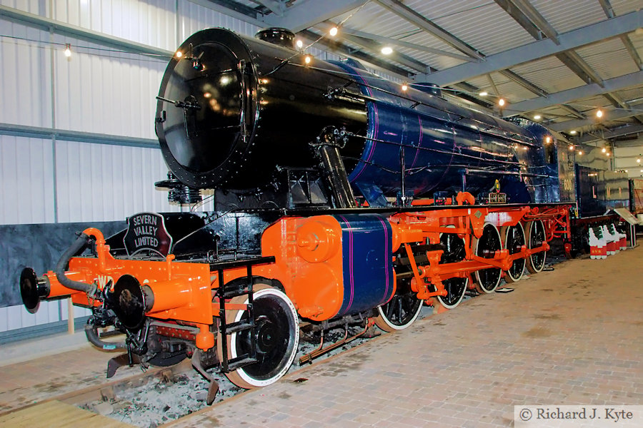 WD 2-10-0 no. 600 Gordon, The Engine House, Highley, Severn Valley Railway