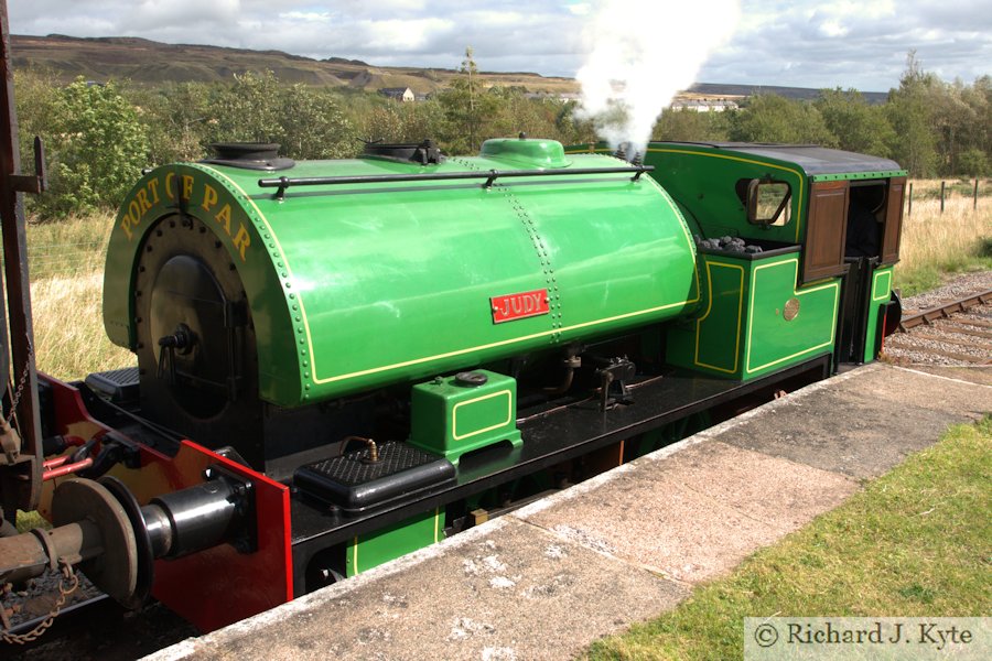 Port of Par Bagnell 0-4-0ST Judy, Whistle Inn Halt, Pontypool & Blaenavon Railway