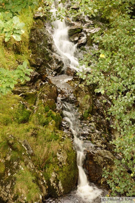 Waterfall, Garreg-ddu Reservoir, The Elan Valley, Powys, Wales Waterfall, Garreg-ddu Reservoir, The Elan Valley, Powys, Wales