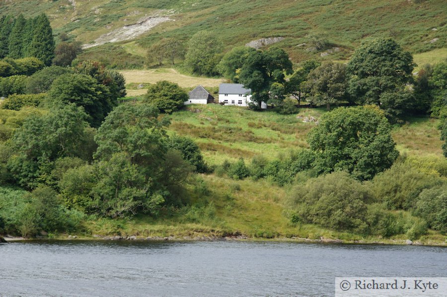 Looking across Garreg-ddu Reservoir, The Elan Valley, Powys, Wales