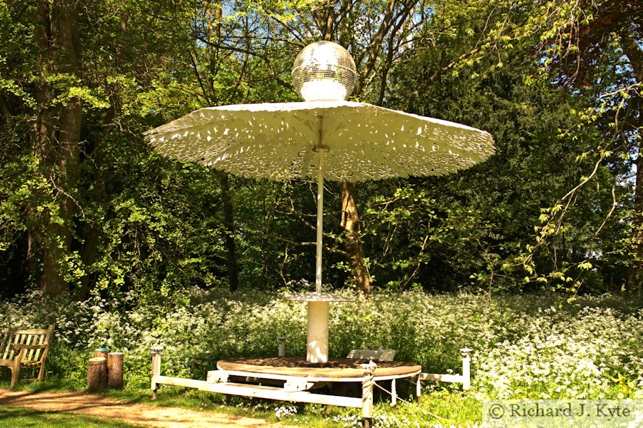 Umbrella Sculpture, Lacock Abbey, Wiltshire