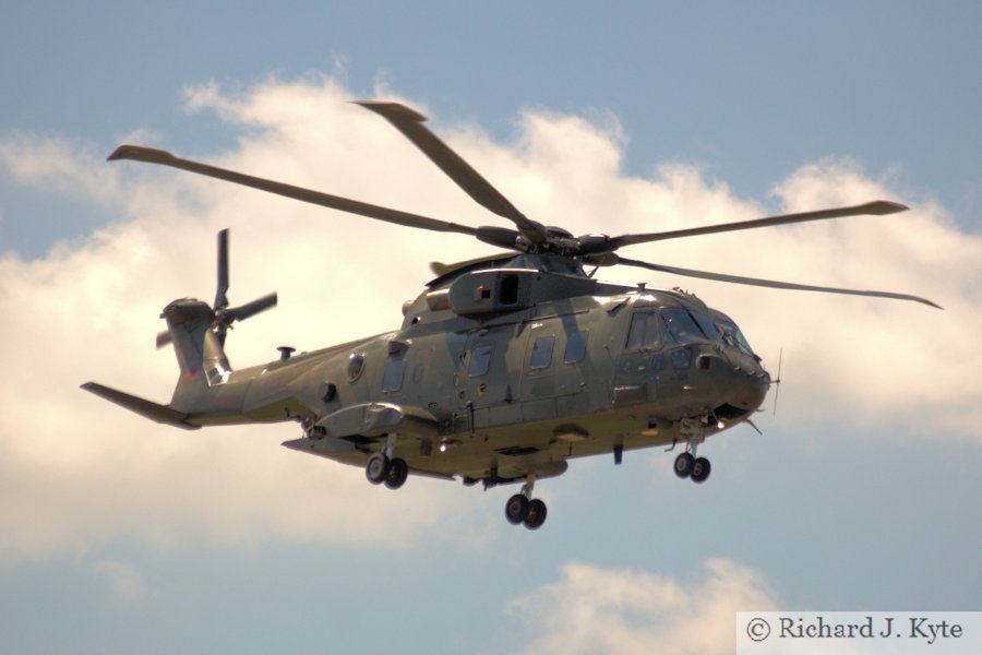 AgustaWestland AW10 Merlin Helicopter , Throckmorton Airshow 2013