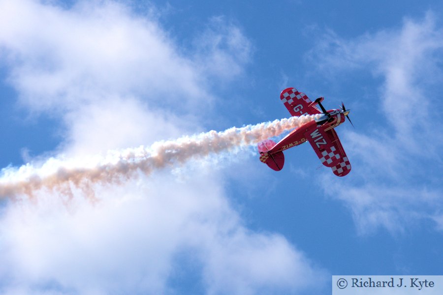Selvey HM PITTS S-2S (G-EWIS),Throckmorton Air Show 2013