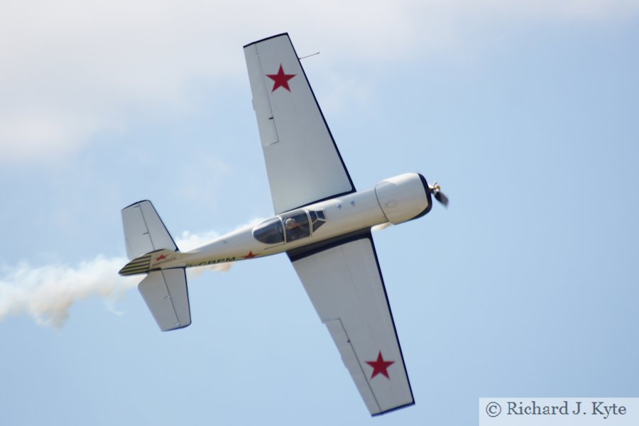 Yakovlev YAK-50 (G-CBPM), Throckmorton Air Show 2013