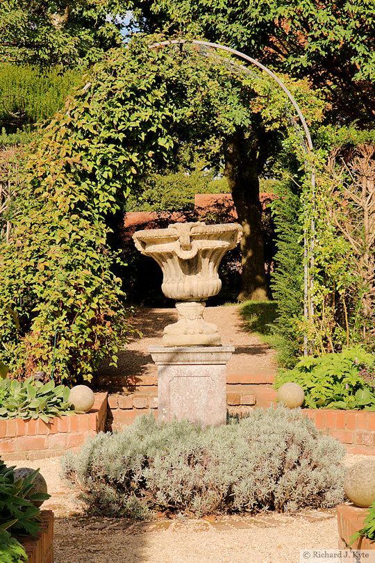 Looking into the Formal Garden, Coughton Court, Warwickshire