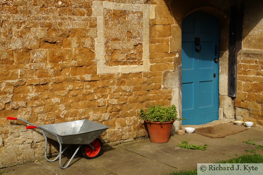 The west side of the house, Chastleton House, Oxfordshire