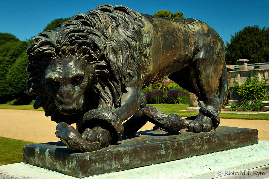 Lion Statue, Kingston Lacy House, Dorset