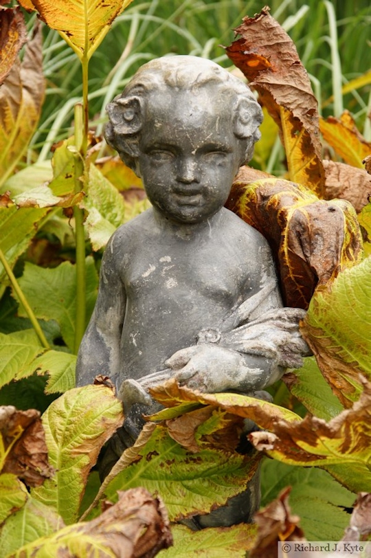 Statue, The Blind Walk, Kingston Lacy House, Dorset