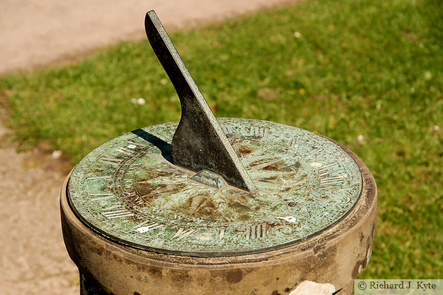 Sundial, The Walled Garden, Berrington Hall, Herefordshire