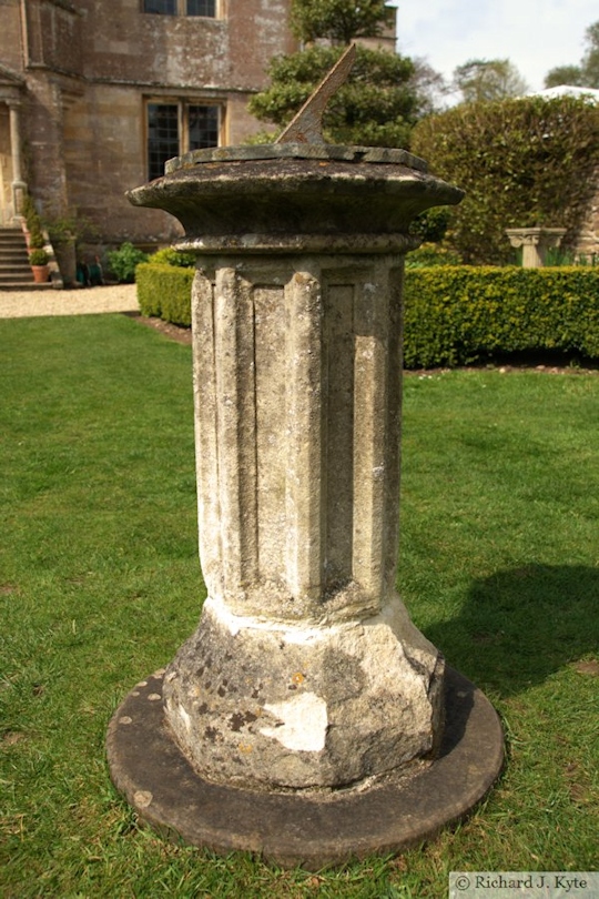 Sundial, the Walled Garden, Newark Park, Gloucestershire