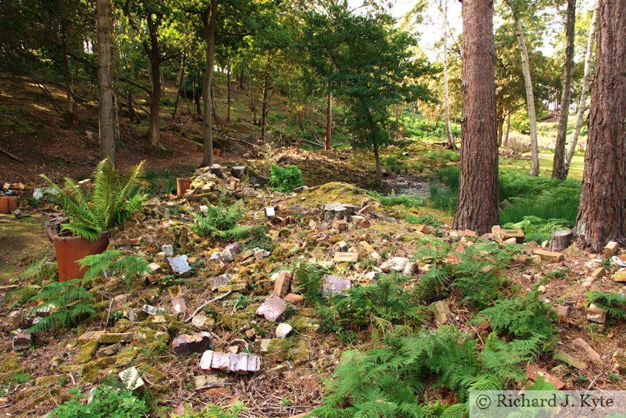 The site of Maryland village, Brownsea Island