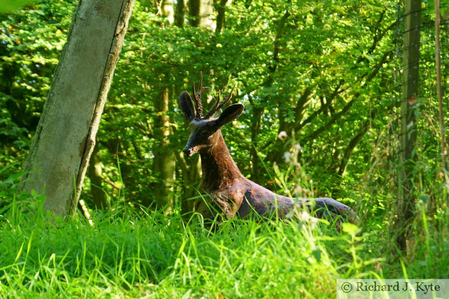 Roebuck Sculpture, Buscot Park, Oxfordshire