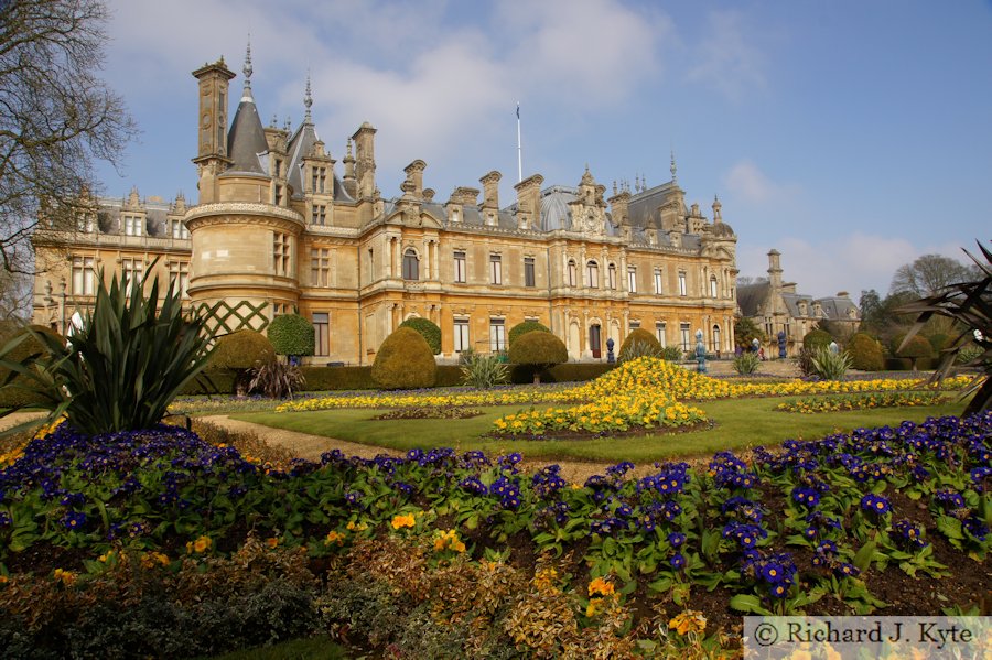 The Parterre, Waddeston Manor, Buckinghamshire