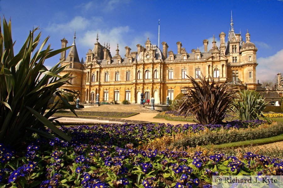 The Parterre, Waddeston Manor, Buckinghamshire