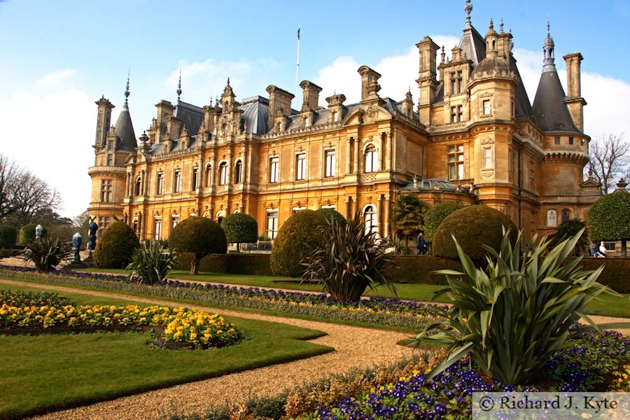 The Parterre, Waddeston Manor, Buckinghamshire
