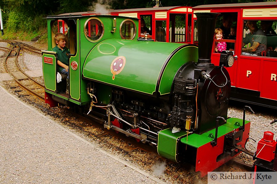 "Badger" at Rookwood, Perrygrove Railway Vintage Working Weekend 2018