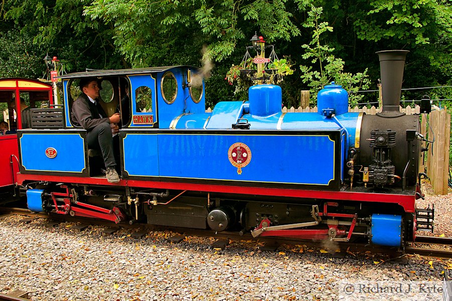 "Hawk" at Rookwood, Perrygrove Railway Vintage Working Weekend 2018