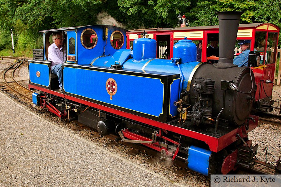 "Hawk" at Rookwood, Perrygrove Railway Vintage Working Weekend 2018