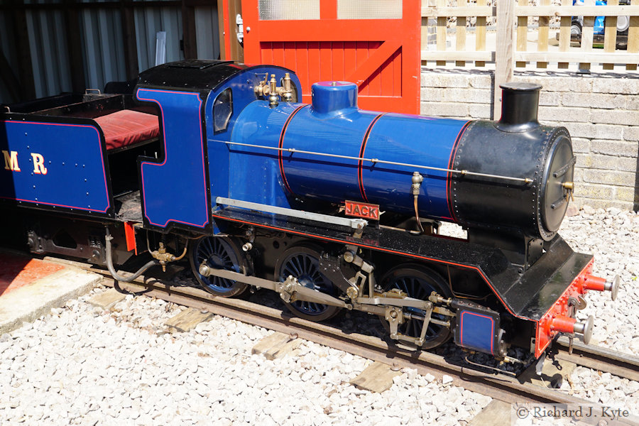 "Jack" on shed, Perrygrove Railway Gala 2024