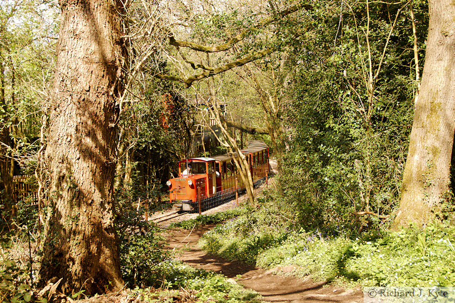 "Jubilee" heads for Oakiron, Perrygrove Railway Spring Gala 2023