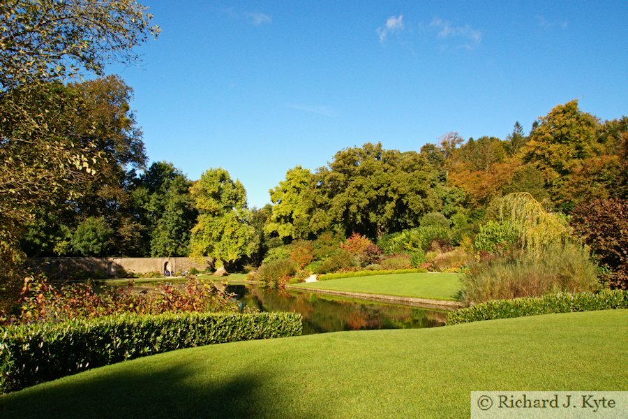Looking across the Lower Pool, Dyrham Park, Gloucestershire