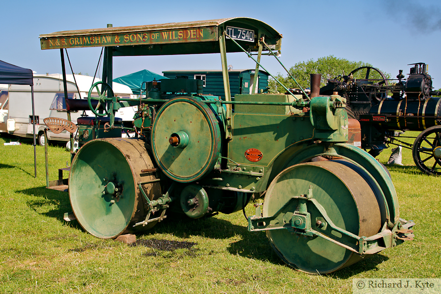 Aveling-Barford AD155 Road Roller (TL 7540), Stanway Steam Show 2026