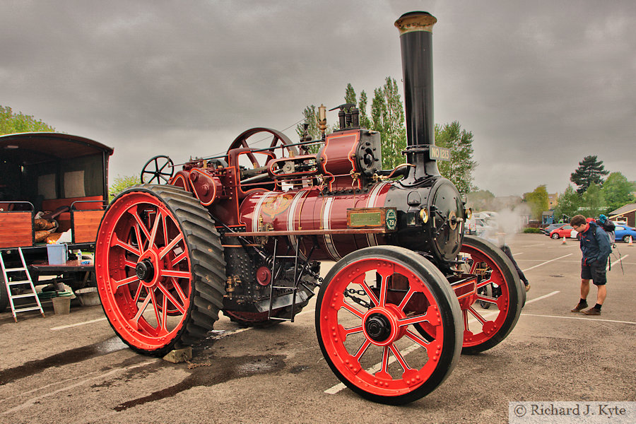 1915 Garrett Showmans Traction Engine "Princess Mary", Gloucestershire Warwickshire Railway