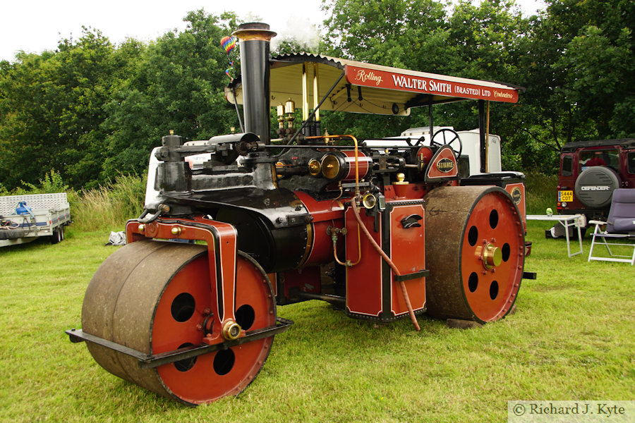 Wallis and Steevens Advance Road Roller (Walter Smith (Brasted) Ltd), Evesham Vale Light Railway Heritage Transport Gala 2021