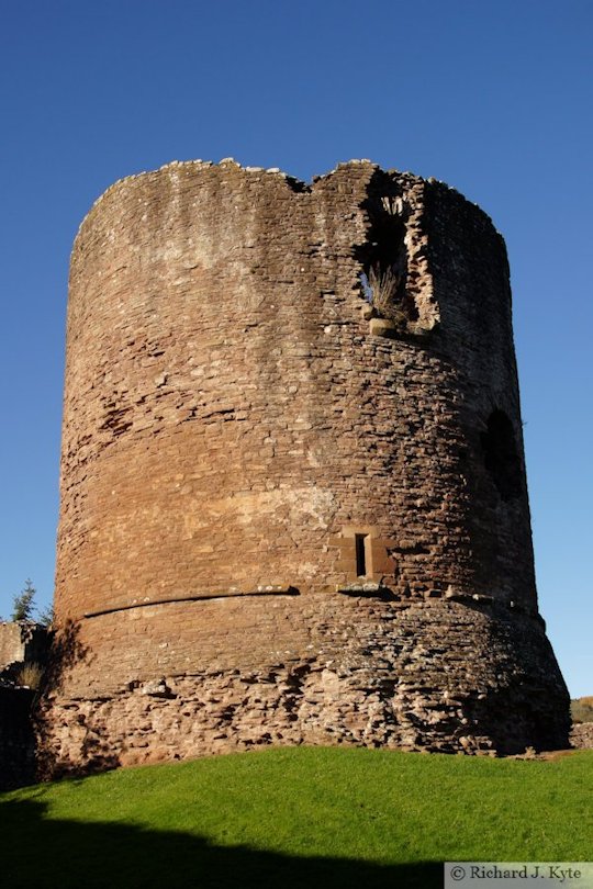 The Great Tower, Skenfrith Castle, Monmouthshire